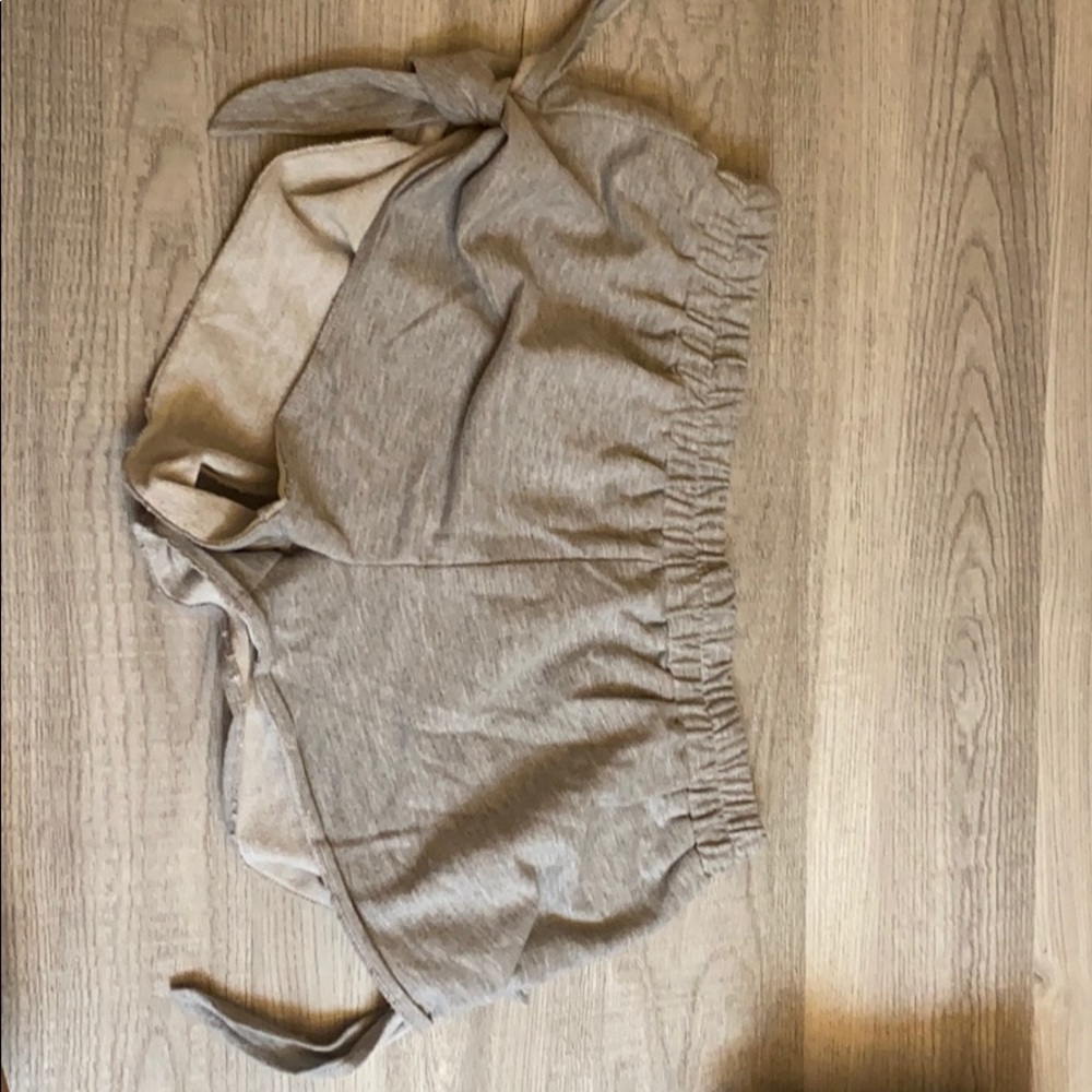 light gray cloud chaser shorts